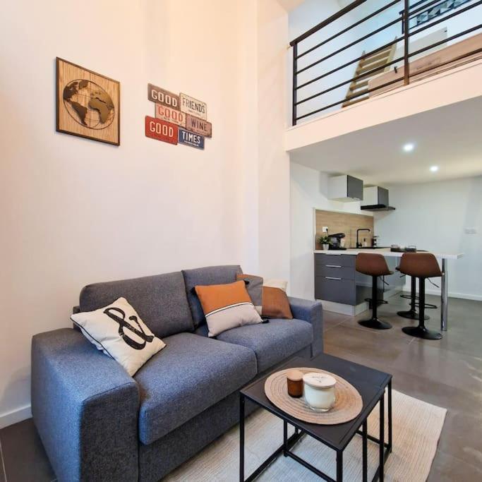 شقة L'Atelier B Magnifique Loft Avec Terrasse Privee سانت إتيان المظهر الخارجي الصورة